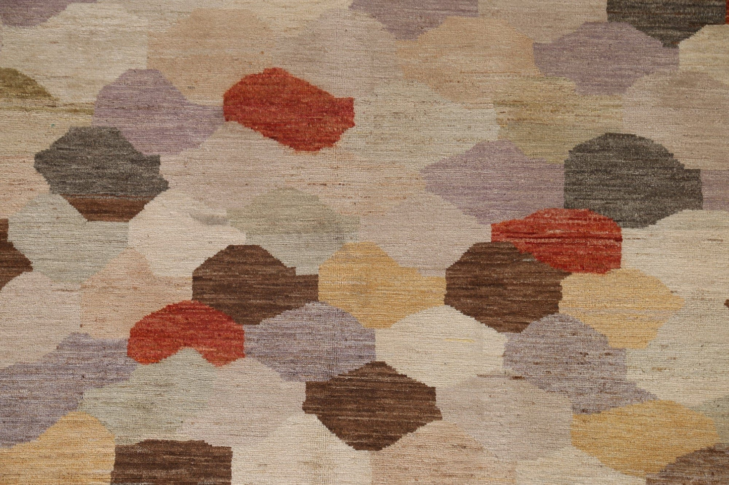 All-Over Gabbeh Kashkoli Modern Area Rug 5x6