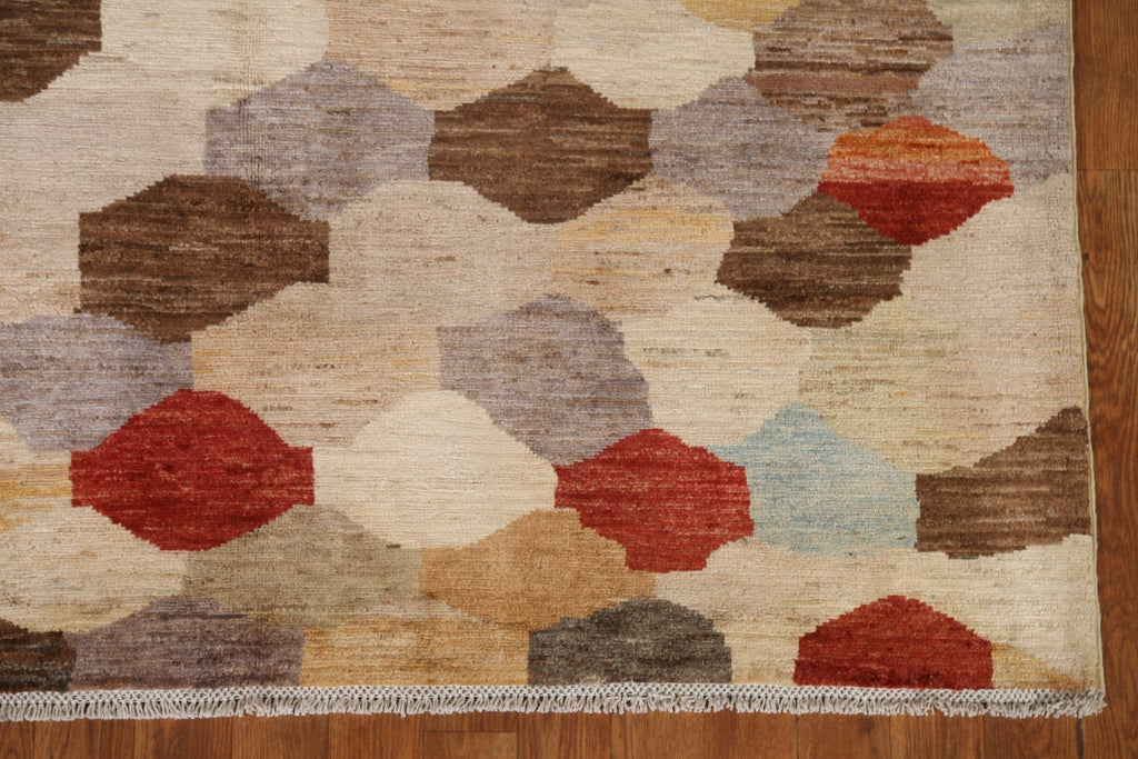 All-Over Gabbeh Kashkoli Modern Area Rug 5x6