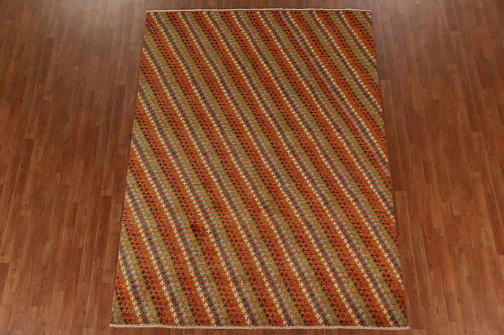 Gabbeh Kashkoli Oriental Area Rug 7x9