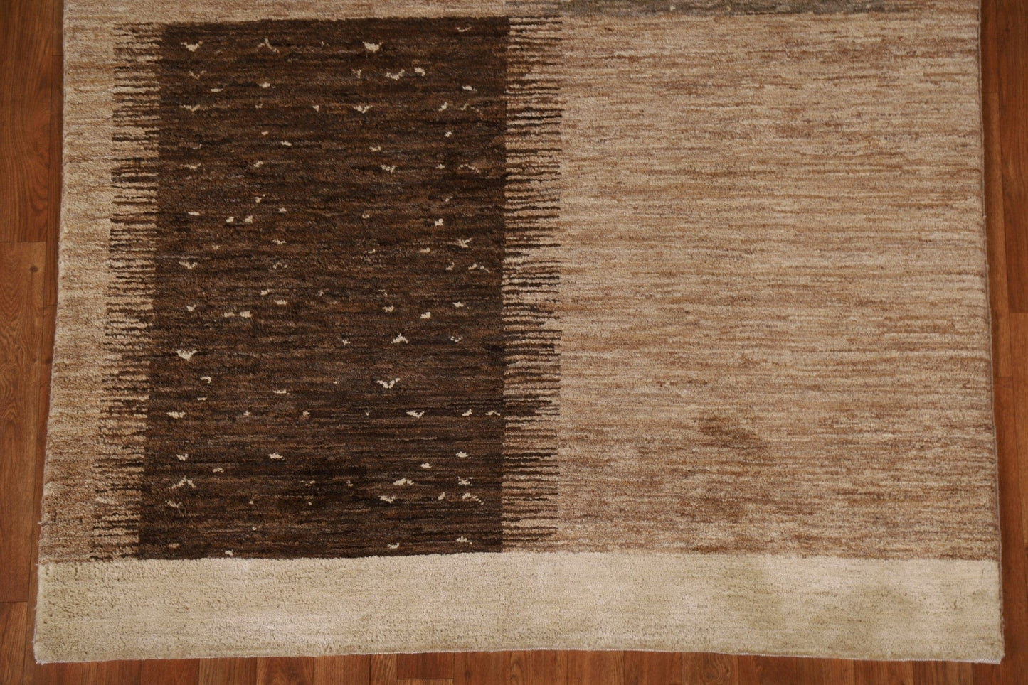 Hand-Knotted Wool Gabbeh Kashkoli Area Rug 5x6