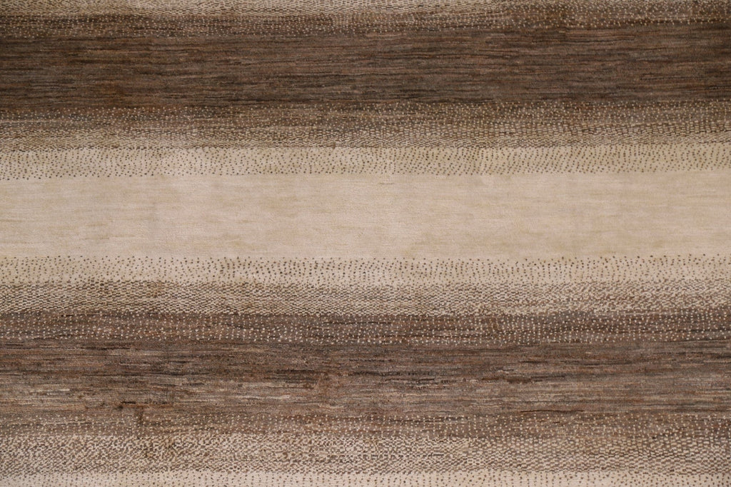 Striped Gabbeh Kashkoli Modern Area Rug 6x8