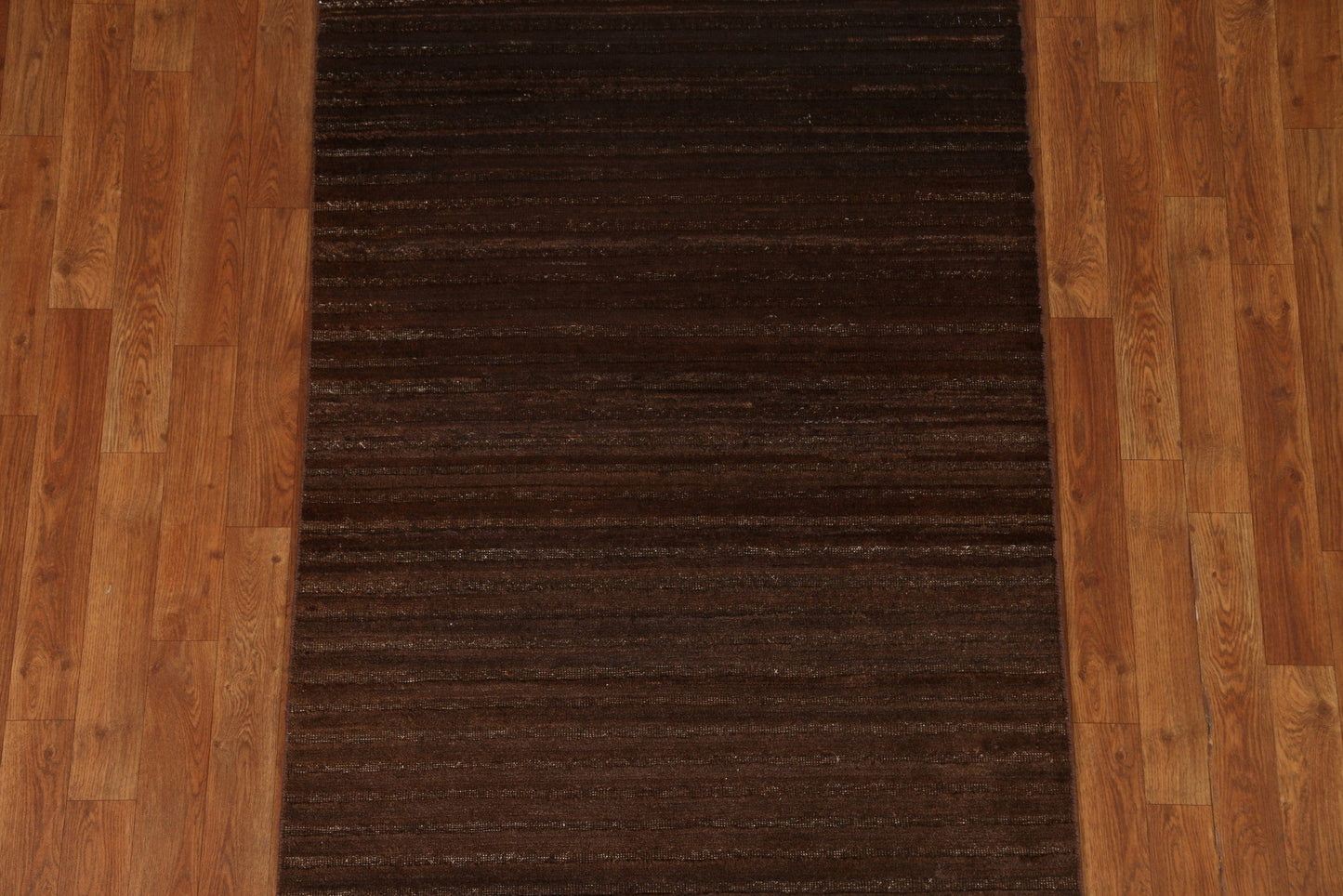 Dark Brown Gabbeh Kashkoli Oriental Rug 3x4