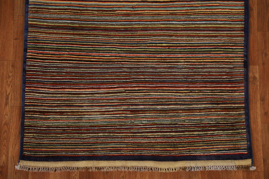 All-Over Gabbeh Kashkoli Modern Wool Rug 3x5