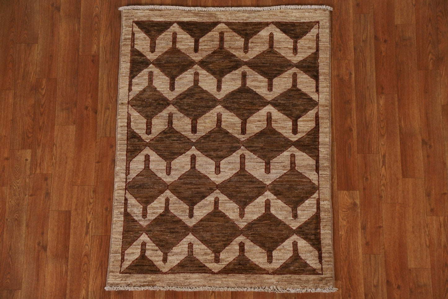 Geometric Gabbeh Kashkoli Oriental Area Rug 3x4