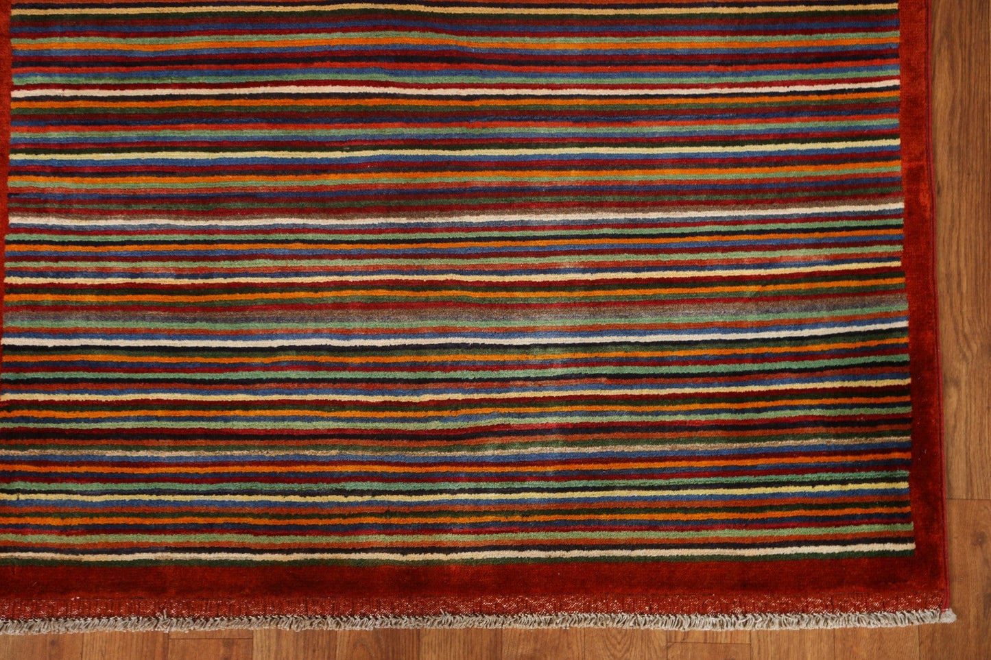 All-Over Gabbeh Kashkoli Oriental Rug 3x5