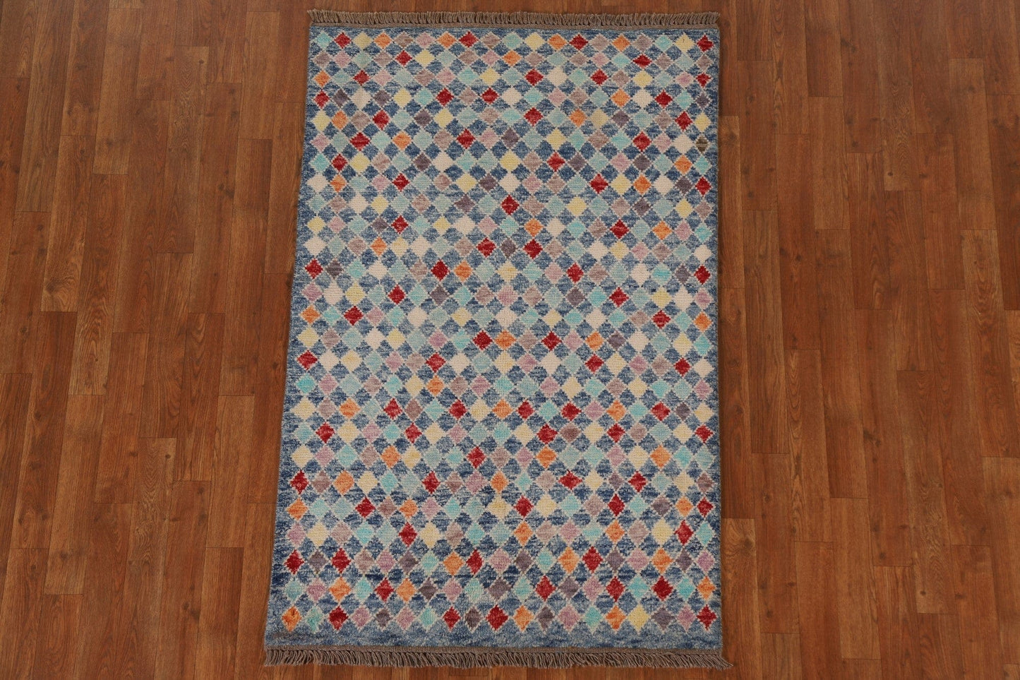 Geometric Oushak Oriental Area Rug 3x5