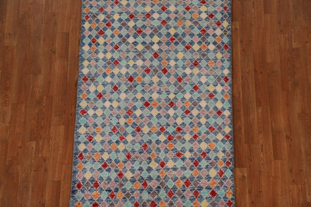 Geometric Oushak Oriental Area Rug 3x5