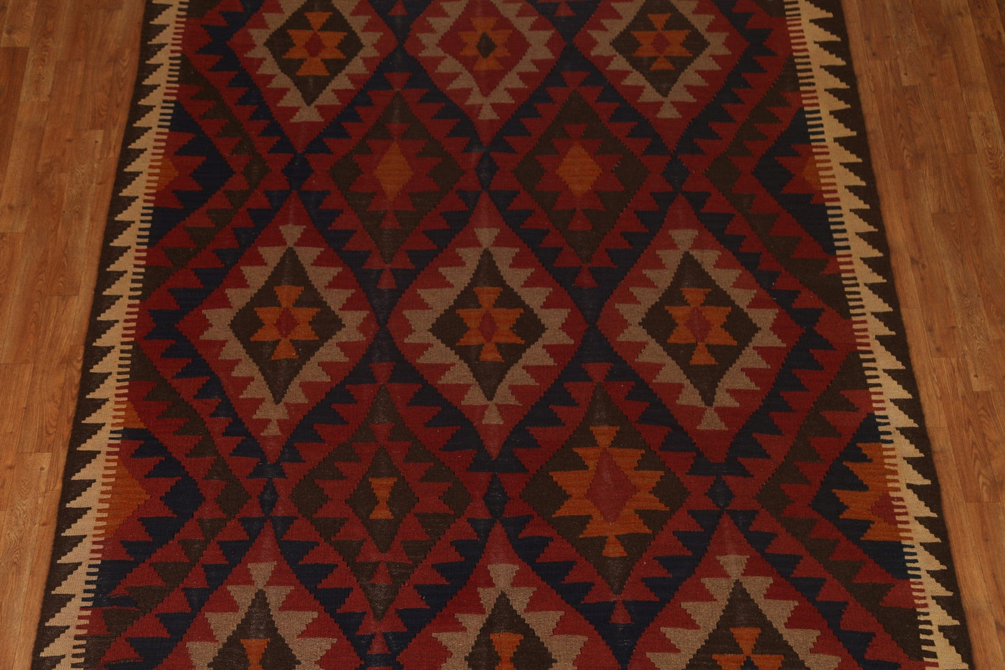 Geometric Kilim Oriental Area Rug 7x9