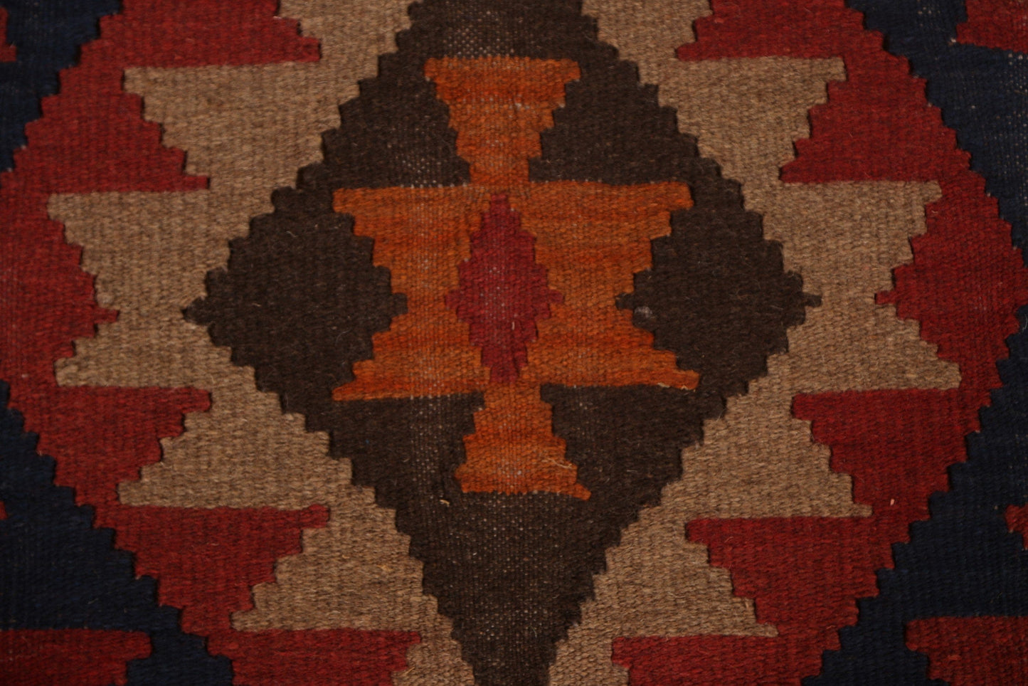 Geometric Kilim Oriental Area Rug 7x9