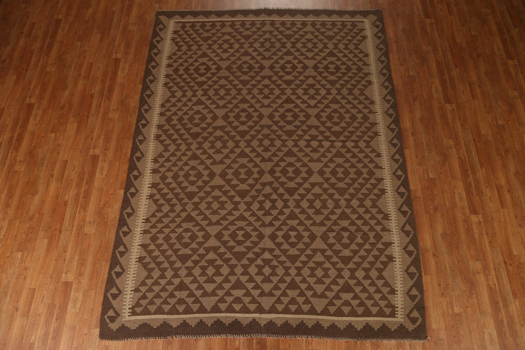 Geometric Kilim Oriental Area Rug 7x10