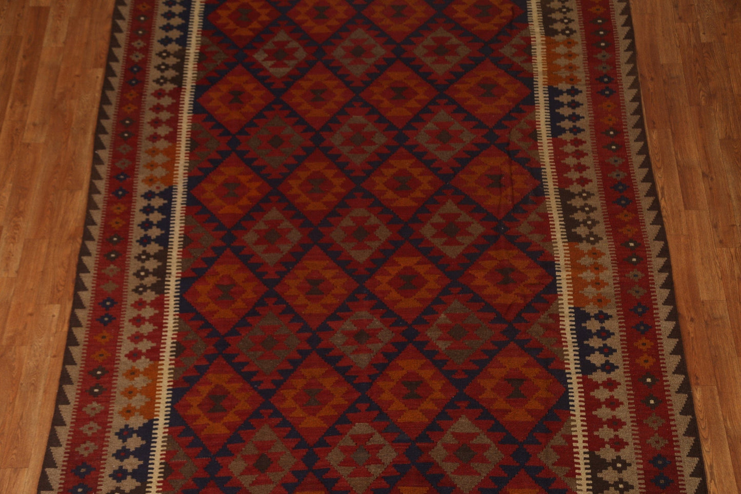 Geometric Kilim Oriental Area Rug 7x10