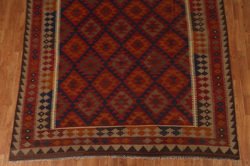 Geometric Kilim Oriental Area Rug 7x10