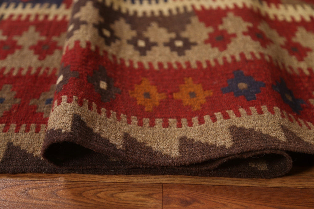 Geometric Kilim Oriental Area Rug 7x10