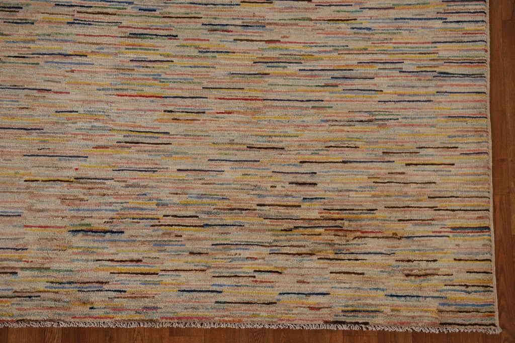 Striped Gabbeh Kashkoli Oriental Area Rug 7x10