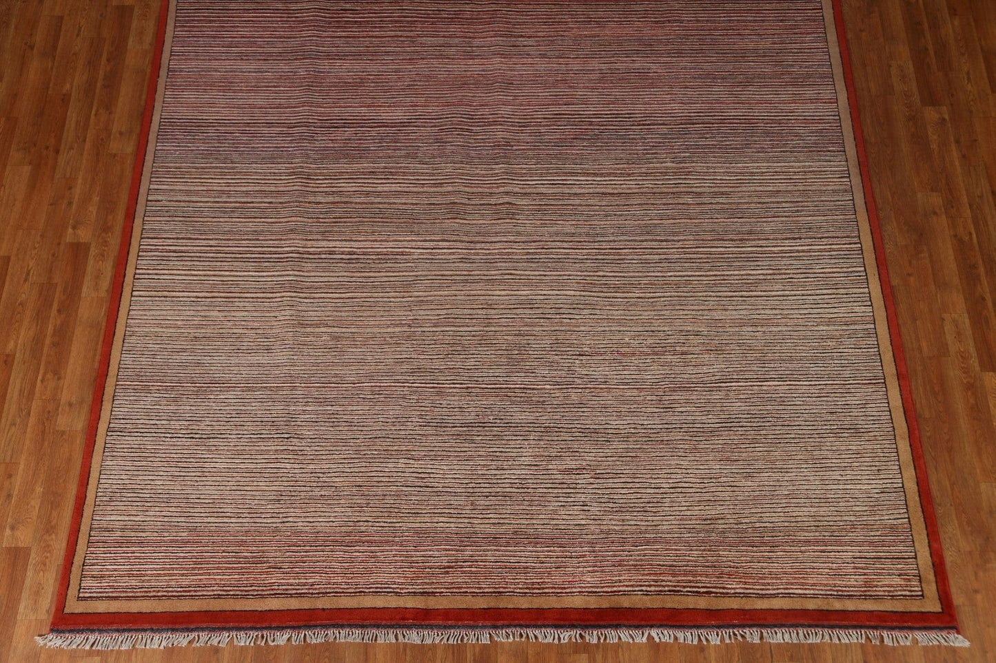 Striped Gabbeh Kashkoli Oriental Area Rug 8x11