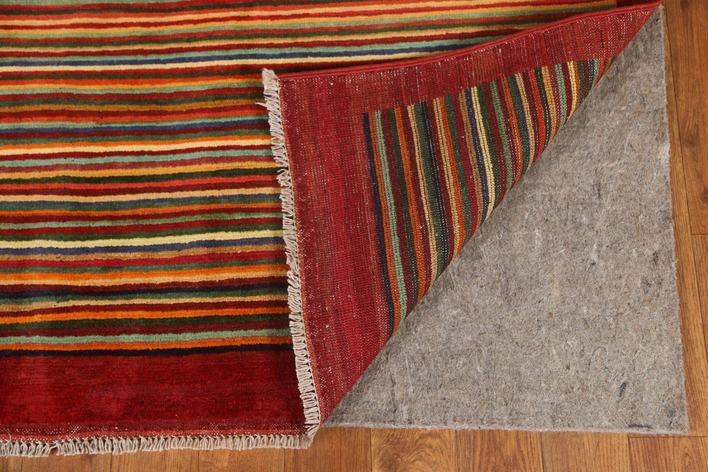 Modern Gabbeh Kashkoli Oriental Area Rug 6x8