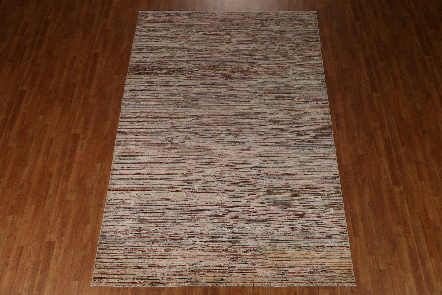 Striped Gabbeh Kashkoli Oriental Area Rug 7x10