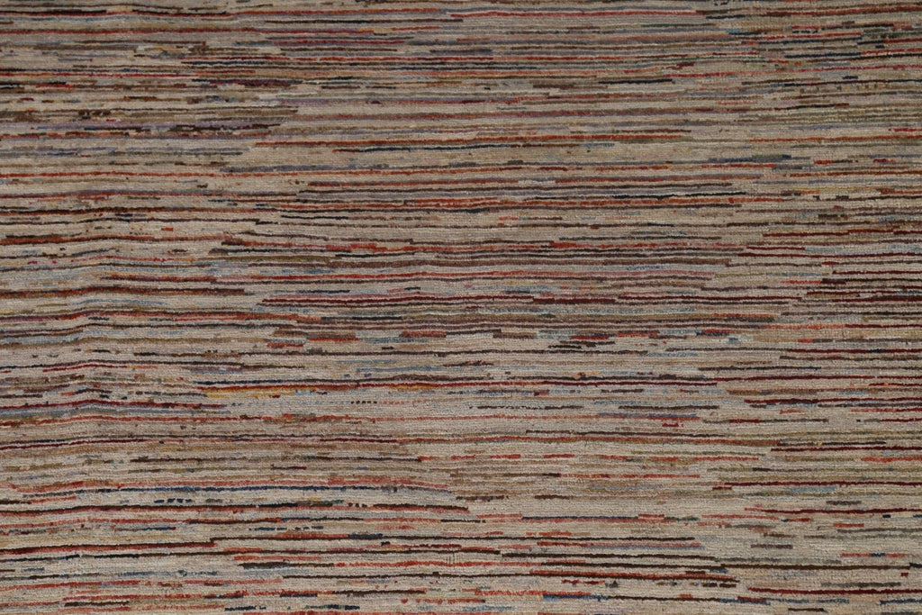 Striped Gabbeh Kashkoli Oriental Area Rug 7x10