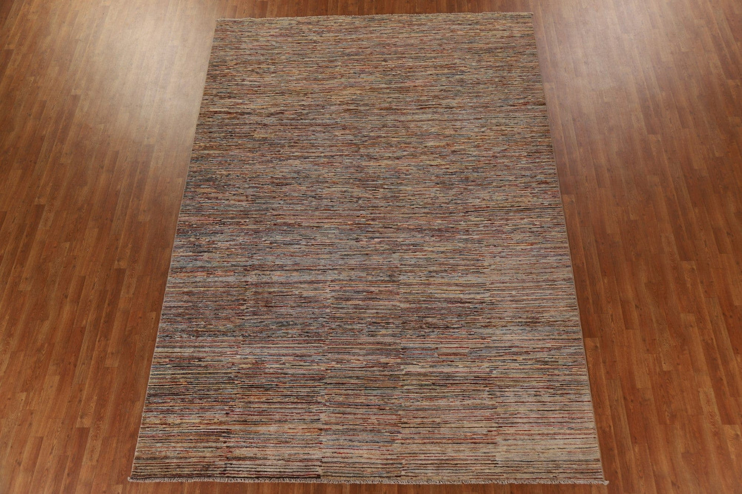 Striped Gabbeh Kashkoli Oriental Area Rug 8x12