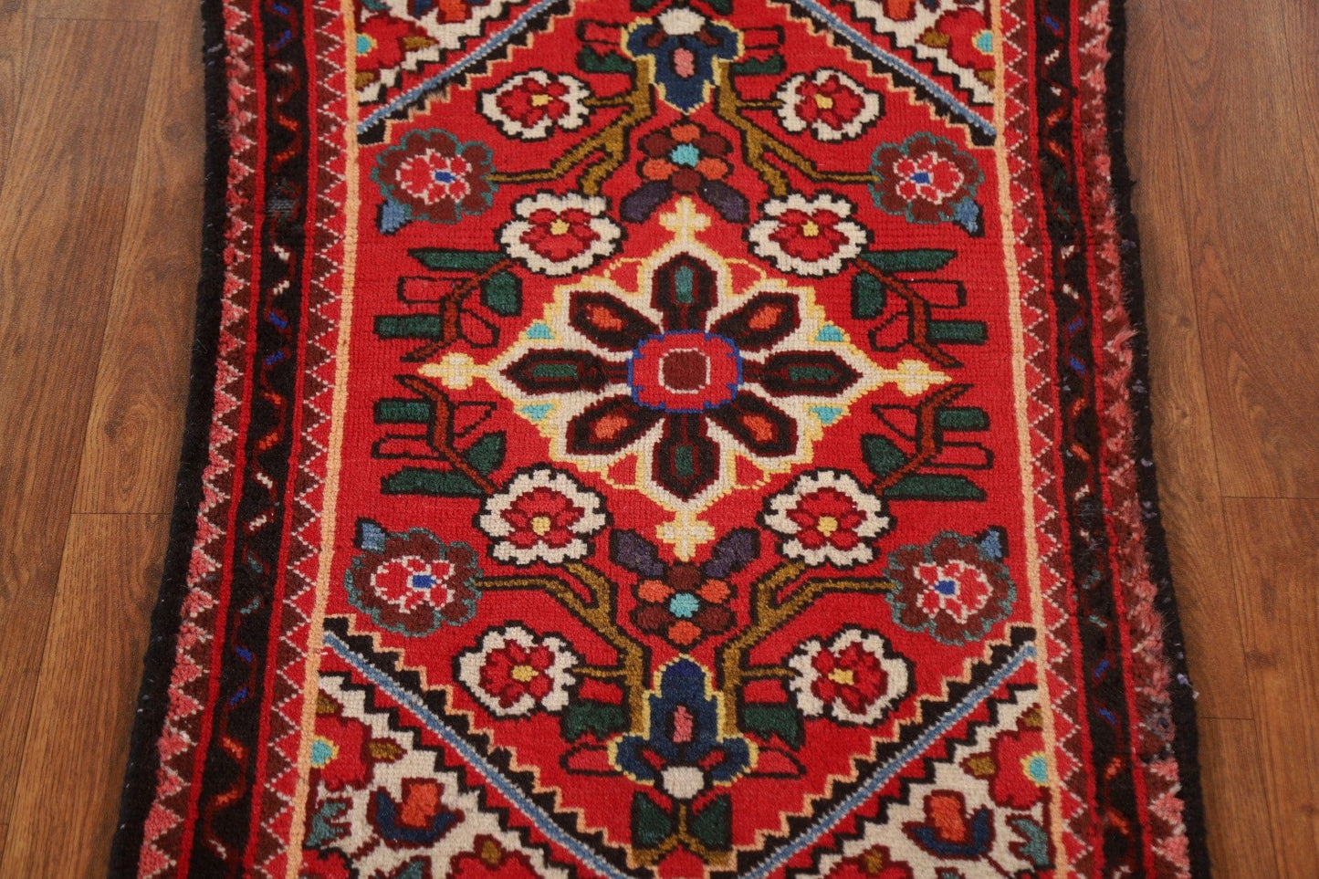 Floral Red Lilian Persian Wool Rug 2x3