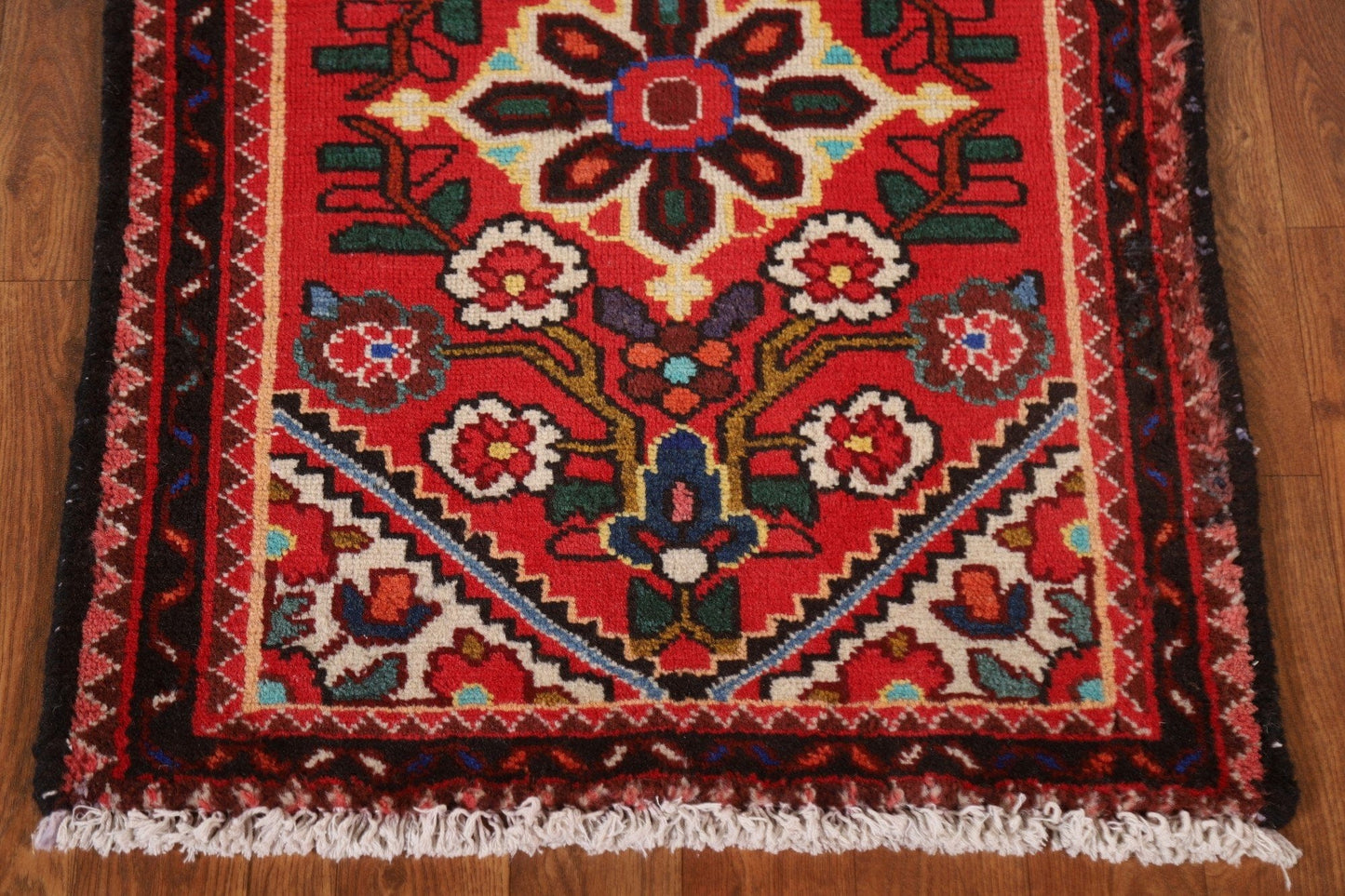 Floral Red Lilian Persian Wool Rug 2x3