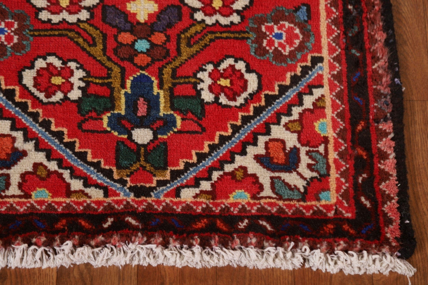 Floral Red Lilian Persian Wool Rug 2x3