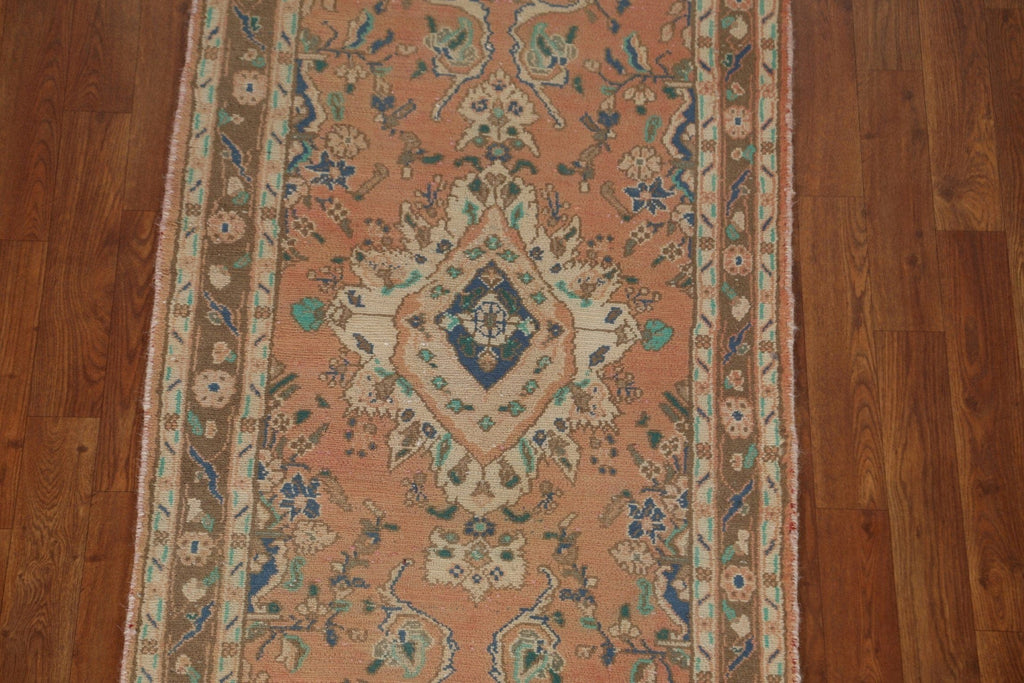 Vintage Floral Lilian Persian Runner Rug 2x11