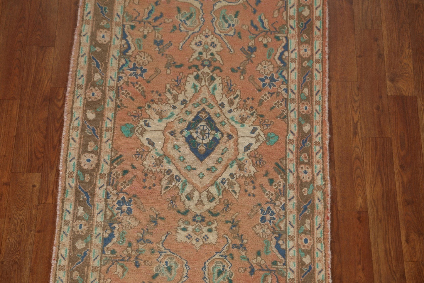 Vintage Floral Lilian Persian Runner Rug 2x11