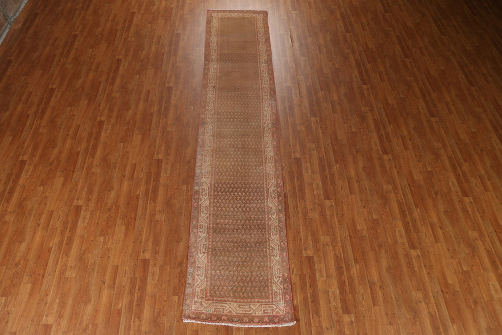 Boteh Botemir Persian Runner Rug 3x13