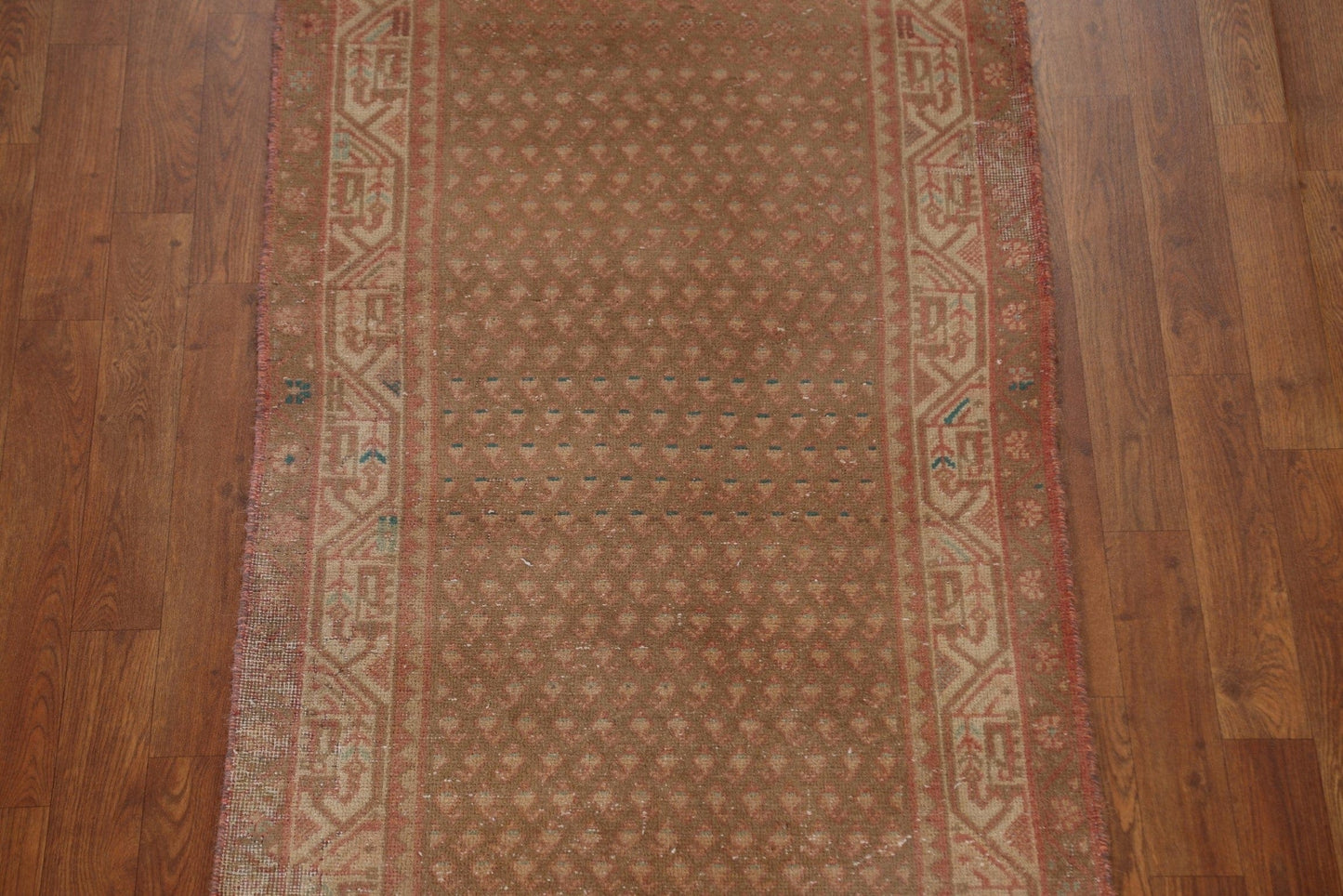 Boteh Botemir Persian Runner Rug 3x13