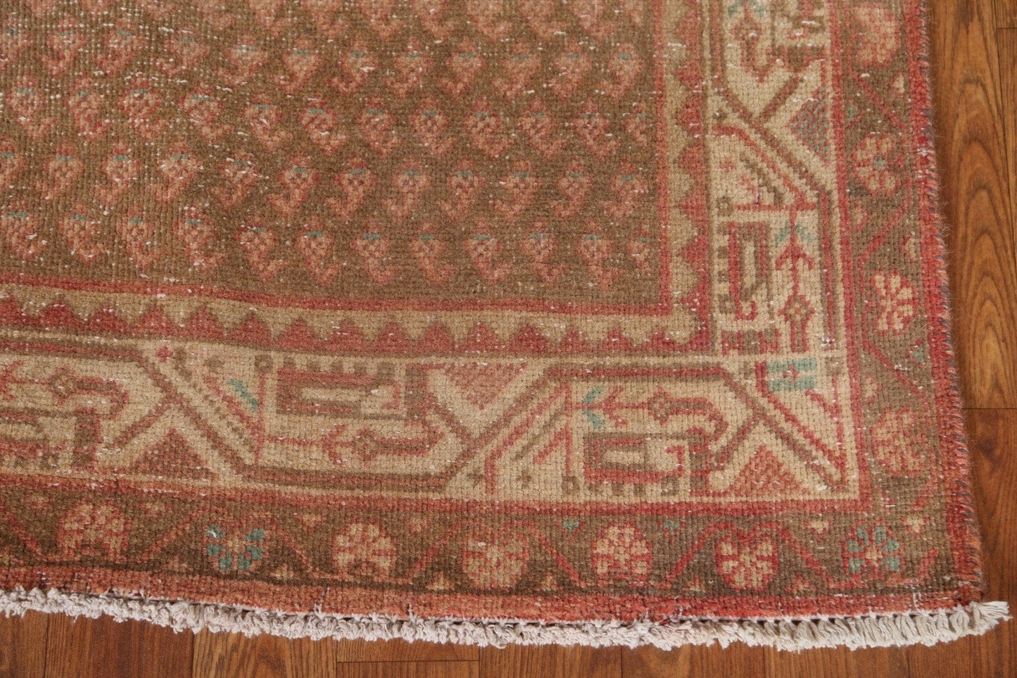 Boteh Botemir Persian Runner Rug 3x13