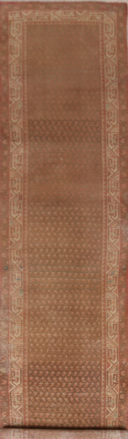 Boteh Botemir Persian Runner Rug 3x13