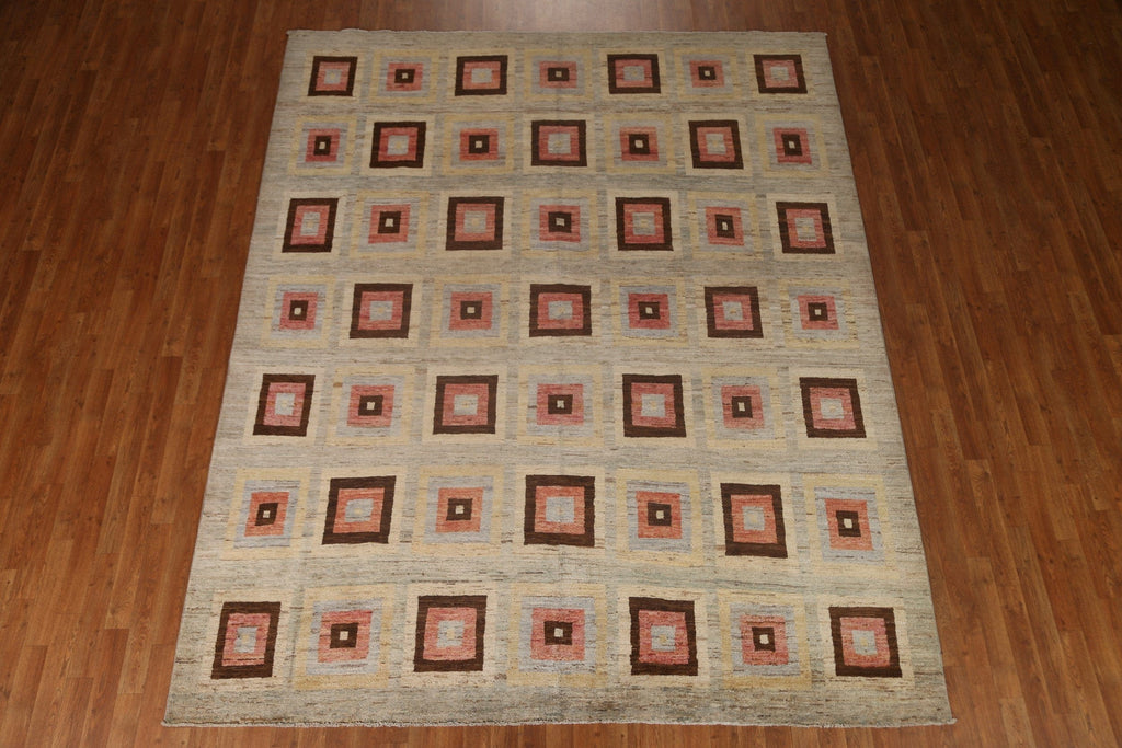 Geometric Gabbeh Kashkoli Modern Area Rug 8x10