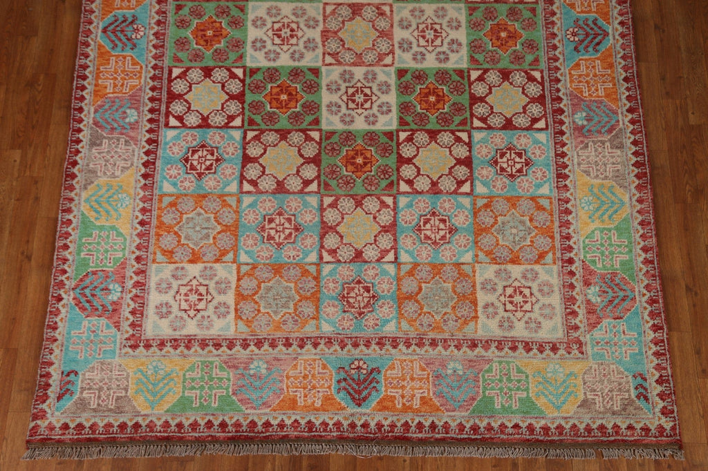 Geometric Oushak Oriental Area Rug 7x10