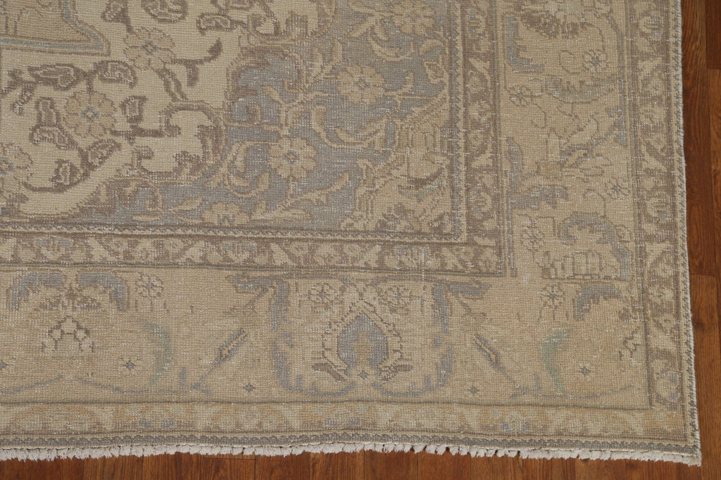 Distressed Tabriz Persian Area Rug 9x13