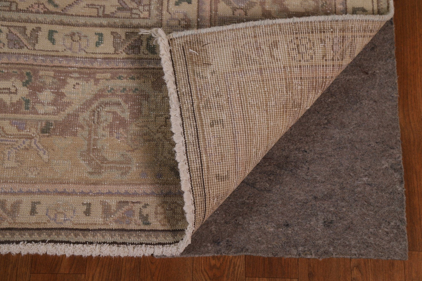 Distressed Tabriz Persian Area Rug 10x12