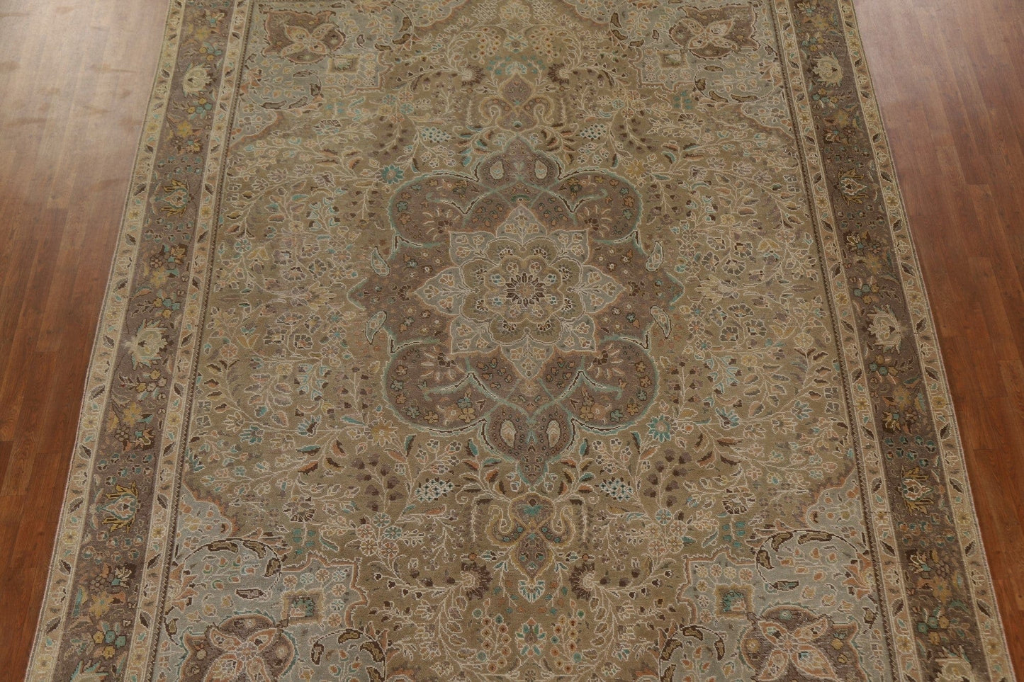 Vintage Tabriz Persian Area Rug 10x13