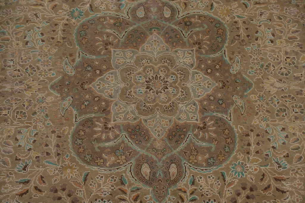 Vintage Tabriz Persian Area Rug 10x13