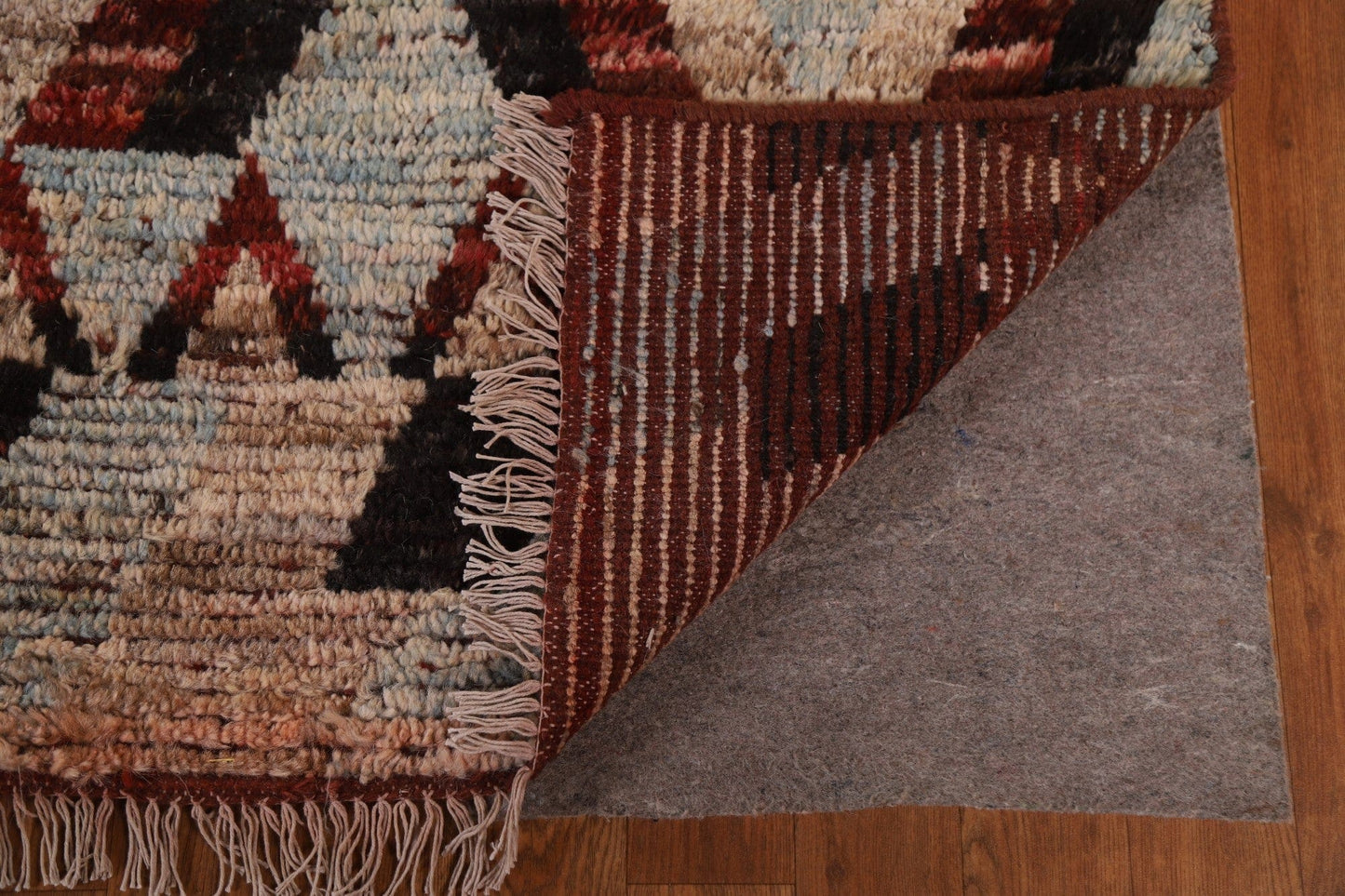 Tribal Moroccan Wool Area Rug 9x12