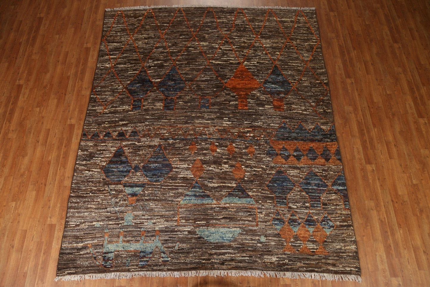 Tribal Moroccan Oriental Area Rug 8x10