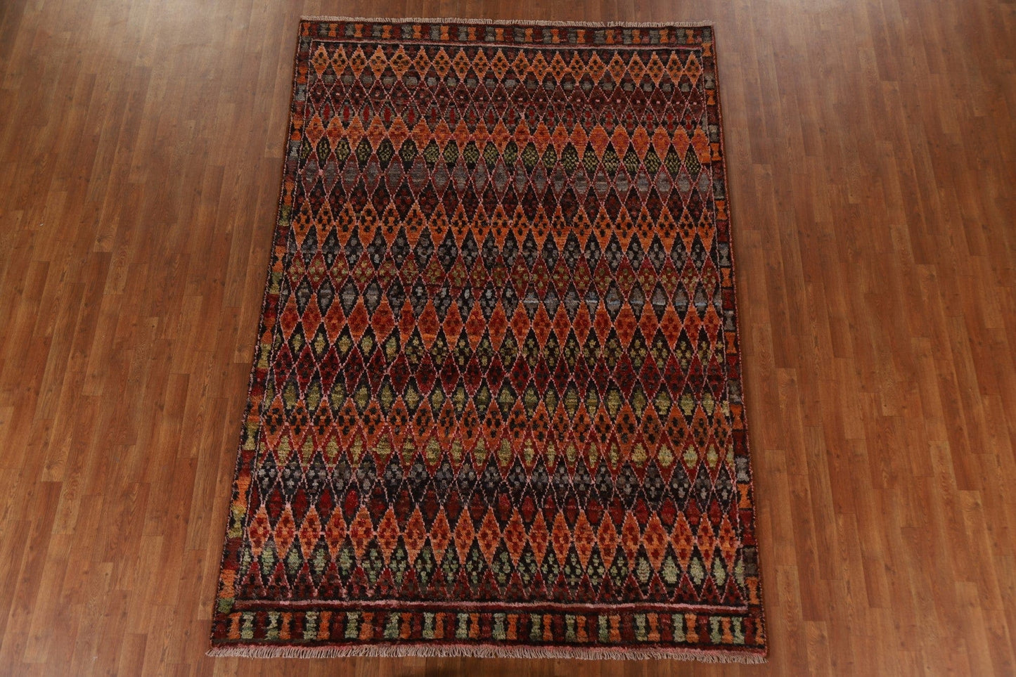 All-Over Moroccan Geometric Area Rug 7x10