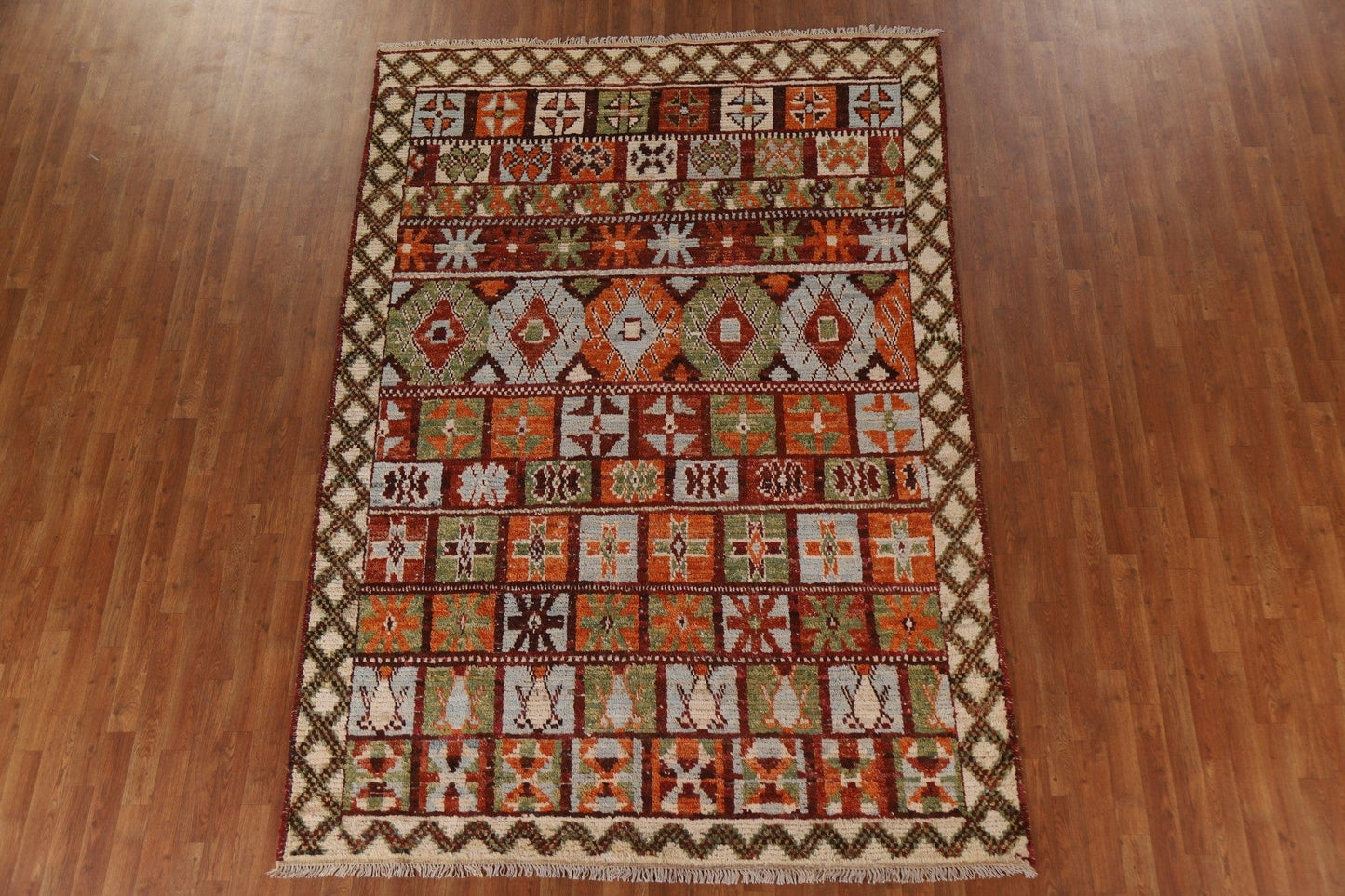 Geometric Moroccan Area Rug 7x10