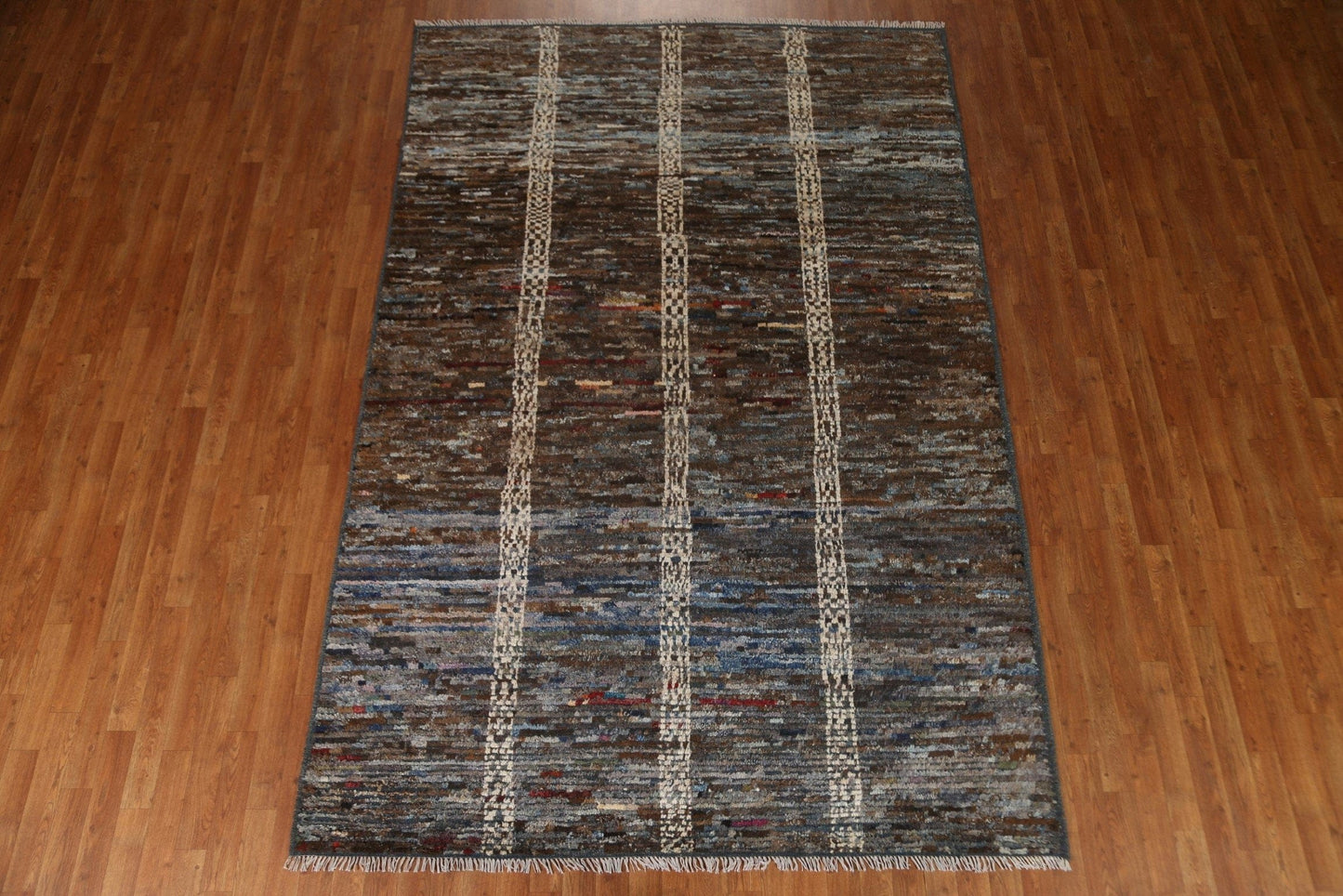 Handmade Moroccan Wool Area Rug 7x10