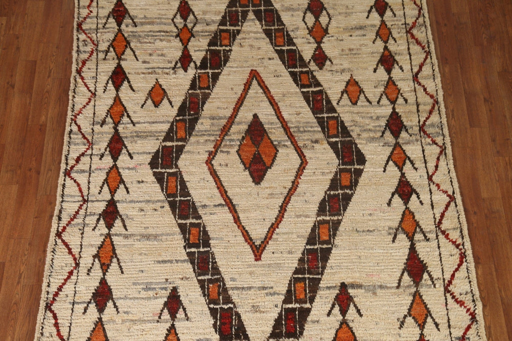 Tribal Moroccan Geometric Area Rug 6x8