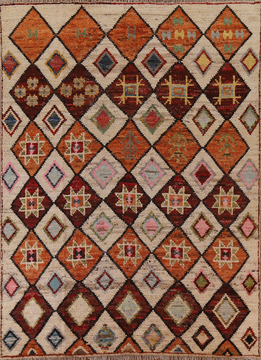 All-Over Moroccan Geometric Area Rug 8x10