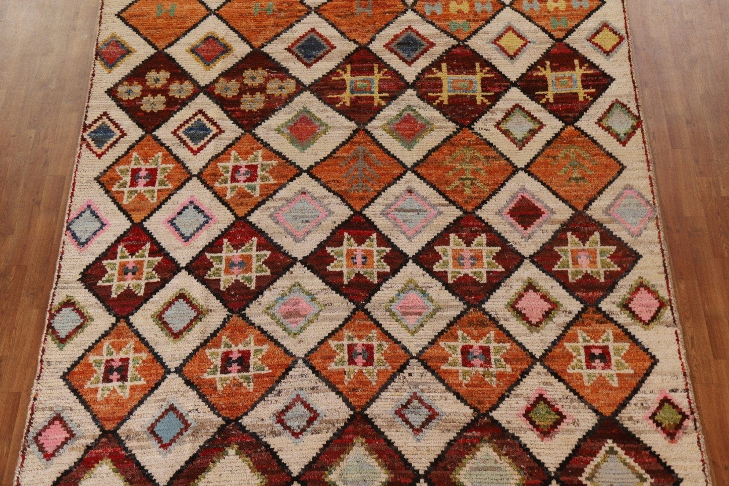 All-Over Moroccan Geometric Area Rug 8x10