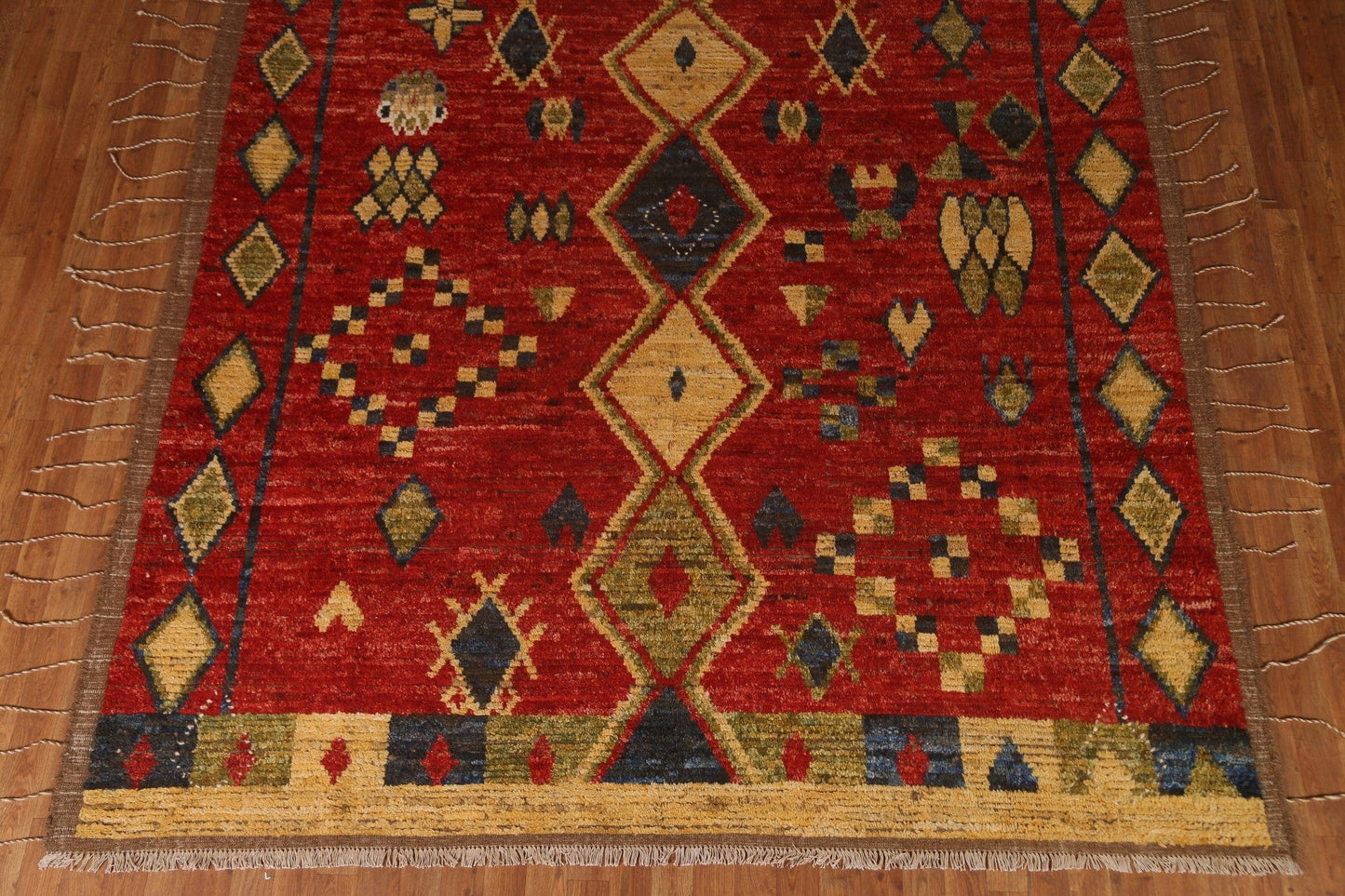 Tribal Moroccan Oriental Area Rug 8x10