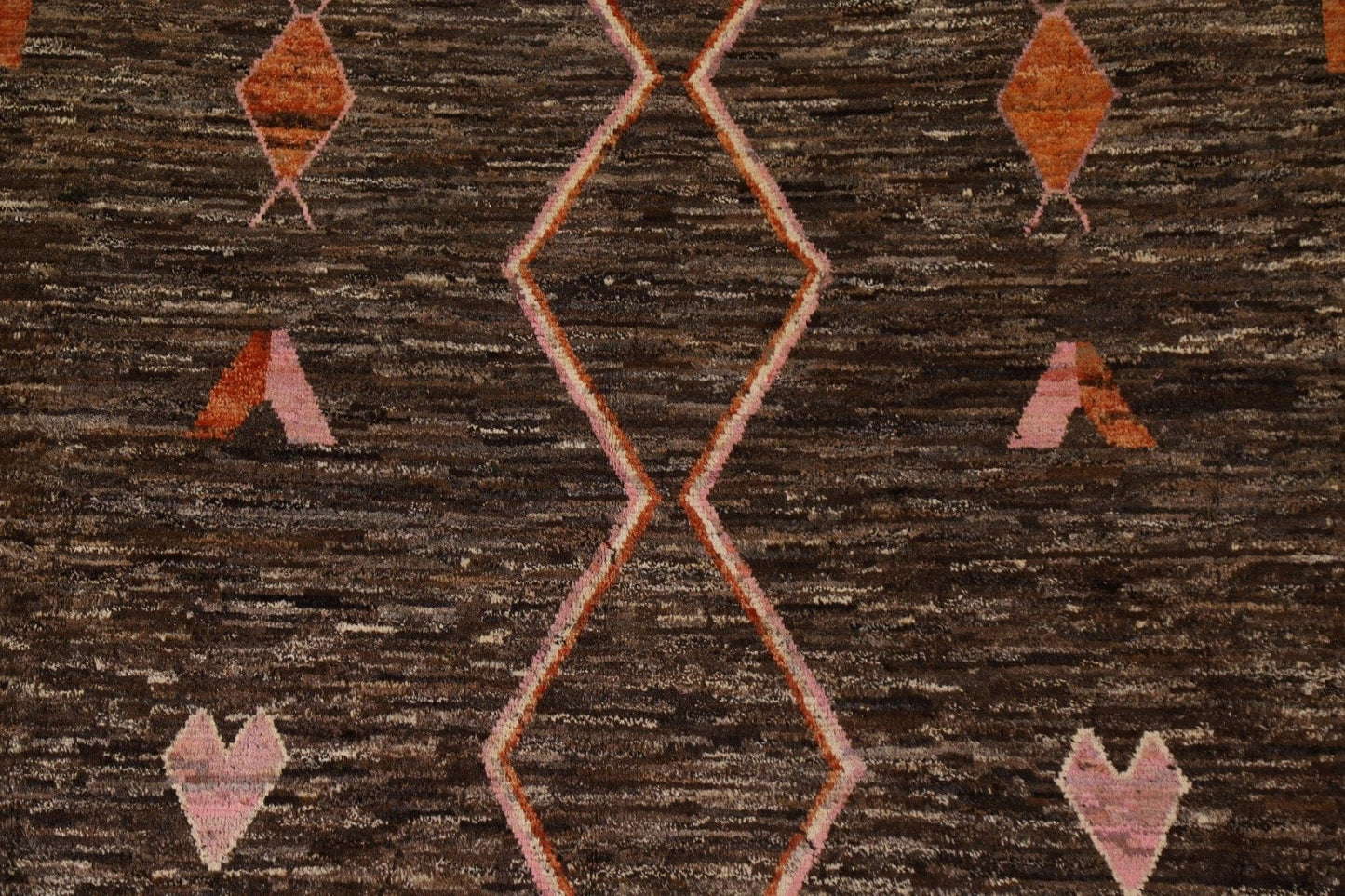 Tribal Moroccan Wool Area Rug 10x13