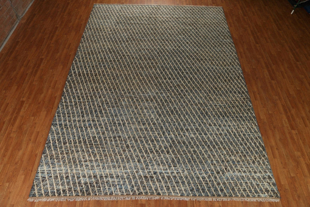 All-Over Trellis Moroccan Large Area Rug 10x14