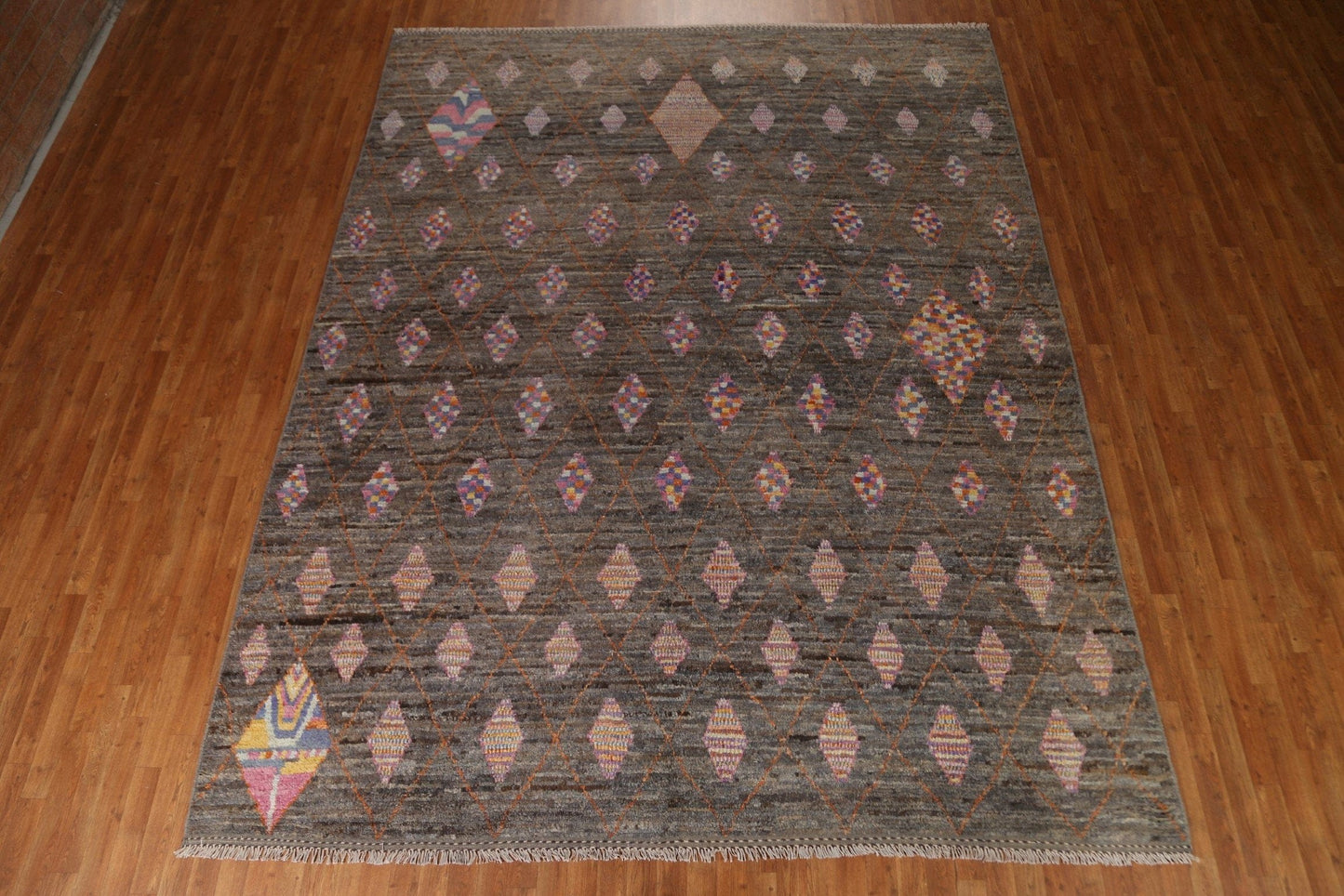 Geometric Moroccan Oriental Area Rug 9x12